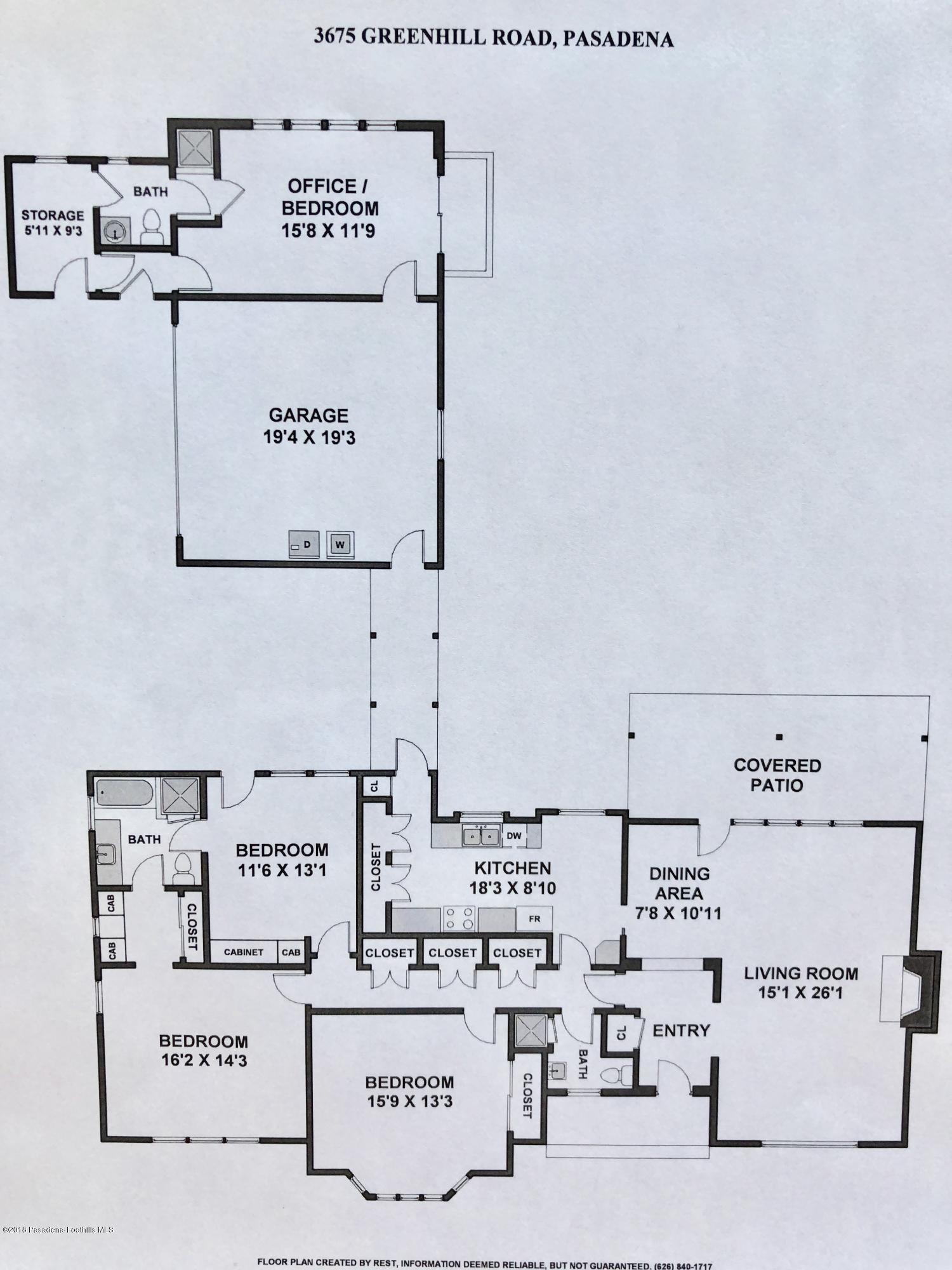 3675 Greenhill Road Pasadena, CA 91107 - Photo 27 of 27 a view of cabinets
