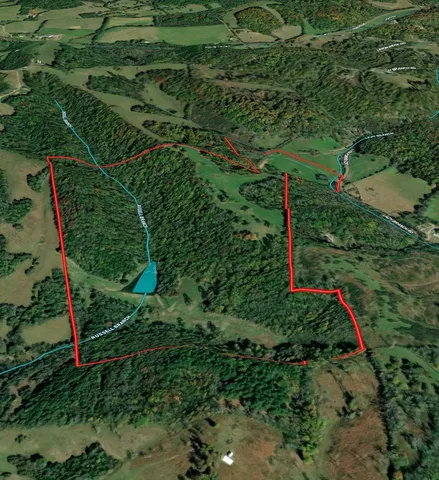 a view of building and trees in the background