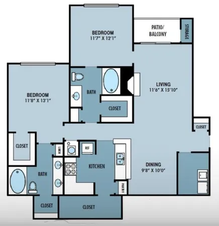 $1,860 | 2158 Cumberland Parkway Southeast, Unit 7306, Atlanta, GA 30339
