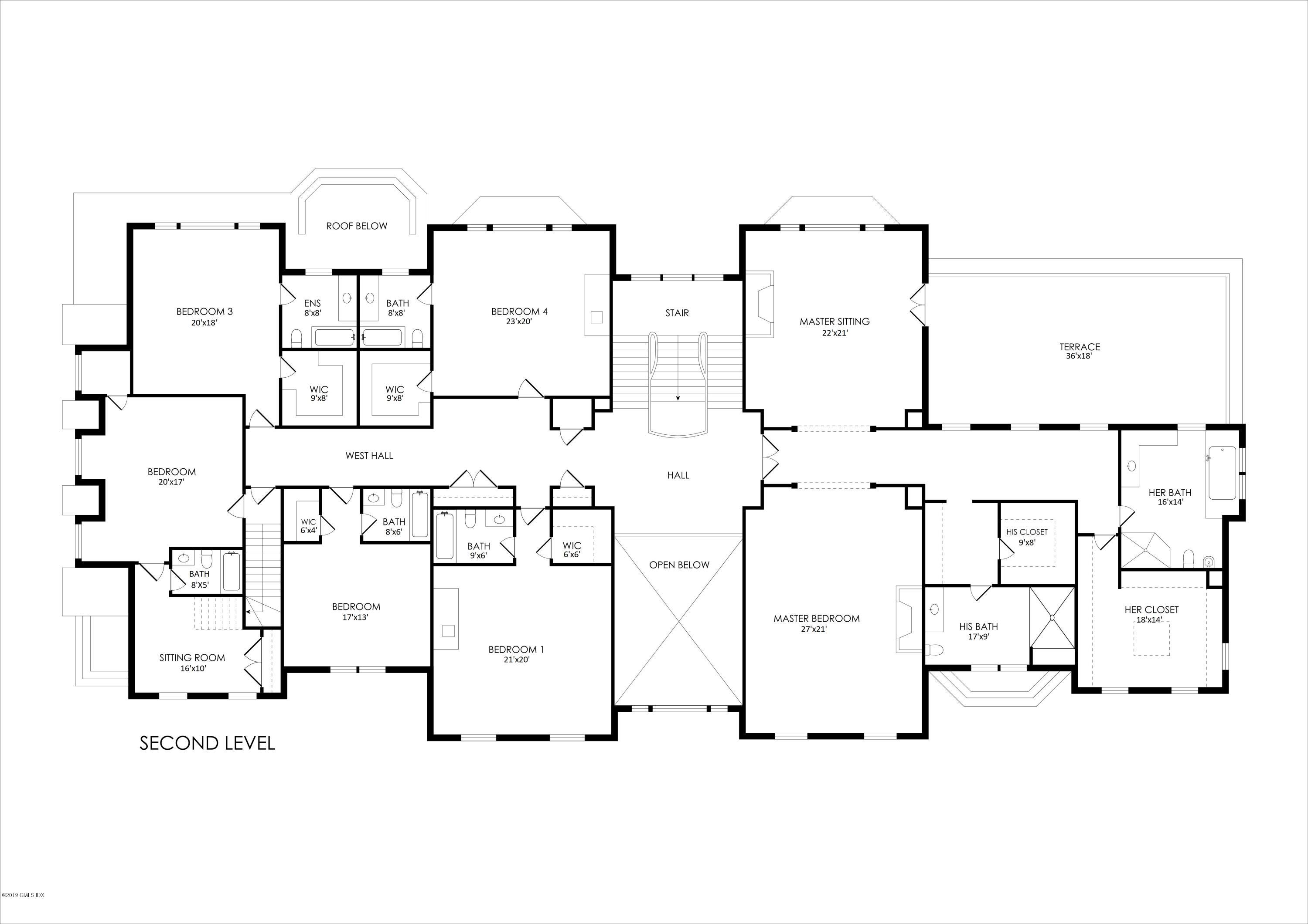 15 Knollwood Drive Greenwich, CT 06830 - Photo 30 of 30 a picture of floor plan