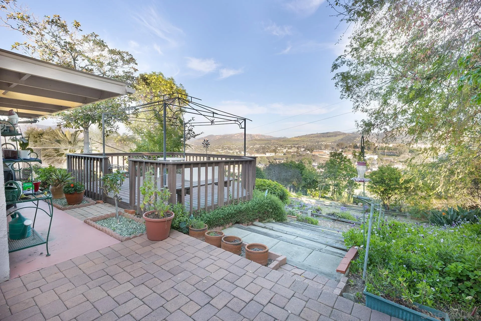 12455 Ridgeton Drive Lakeside, CA 92040 - Photo 23 of 31 a view of a pathway with a garden