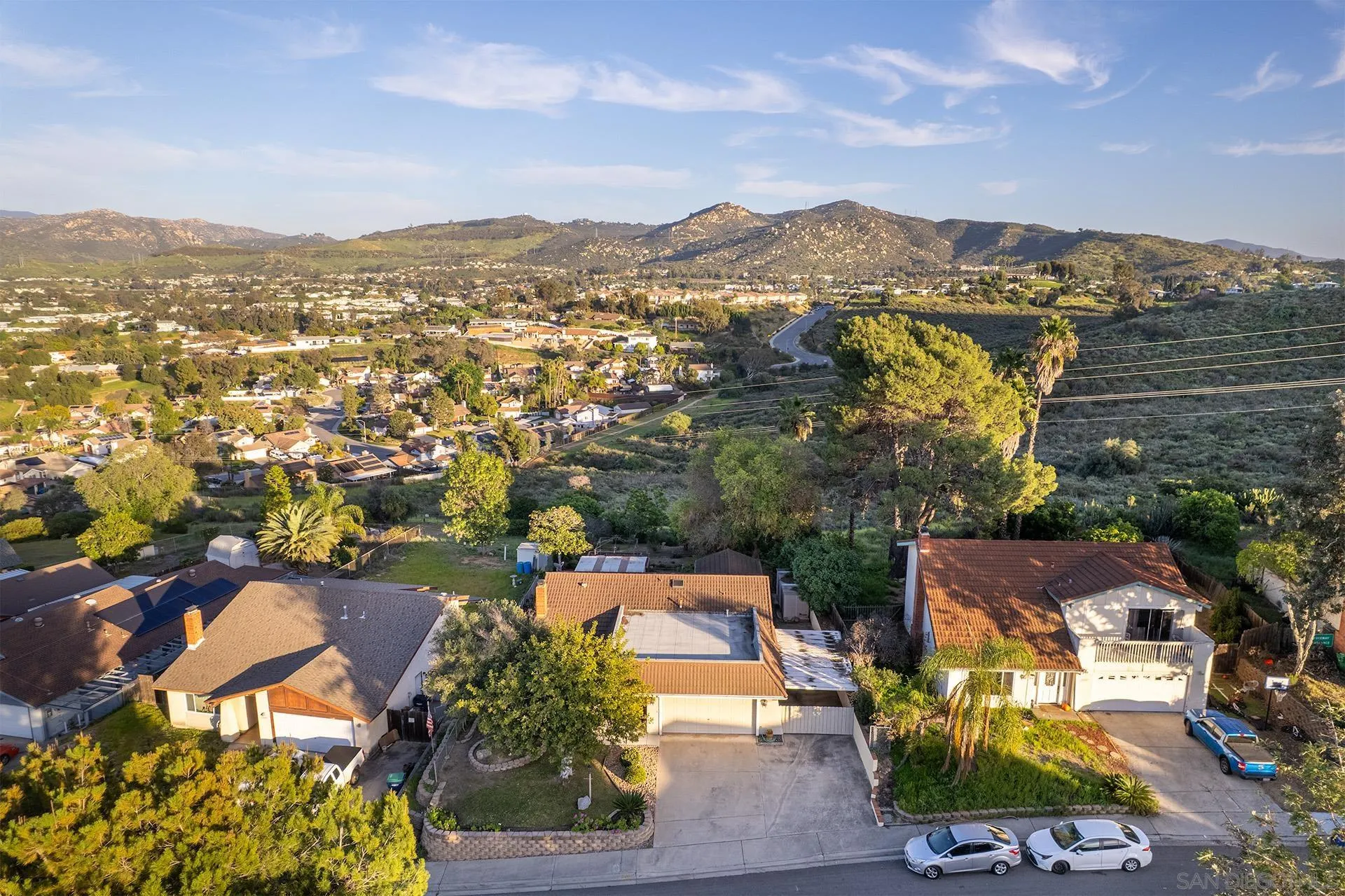 12455 Ridgeton Drive Lakeside, CA 92040 - Photo 26 of 31 an aerial view of multiple house