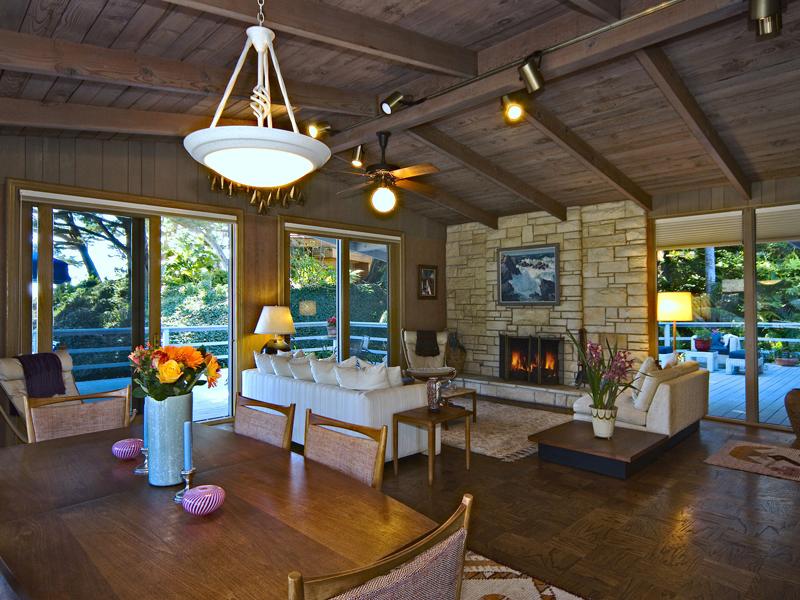 196 Rincon Point Road Carpinteria, CA 93013 - Photo 7 of 15 Living Room With Fireplace
