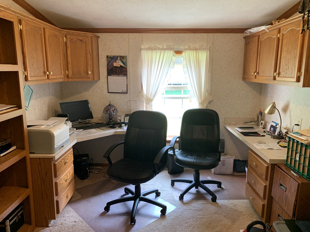 3870 Georgetown Road Polk, PA 16342 - Photo 34 of 42 a view of a workspace with furniture and a window