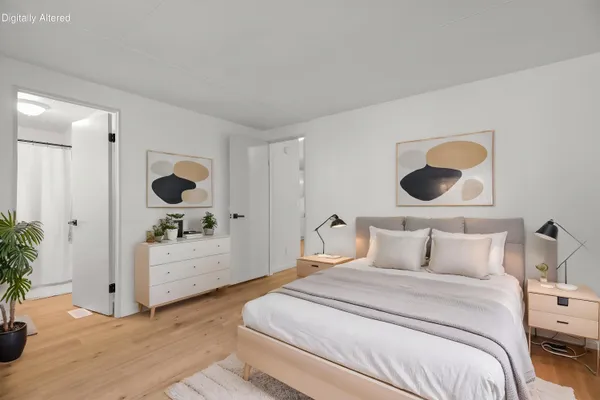 a view of empty room with wooden ceiling