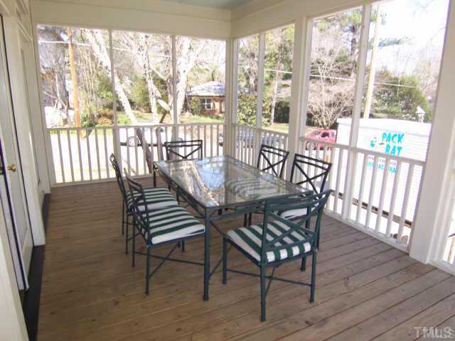 1708 Dare Street Raleigh, NC 27608 - Photo 8 of 9 a view of a dining room with furniture window and wooden floor