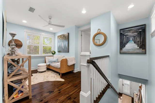 a spacious bathroom with a double vanity sink mirror and double