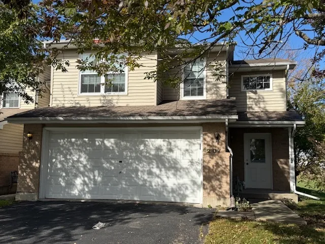 a front view of house