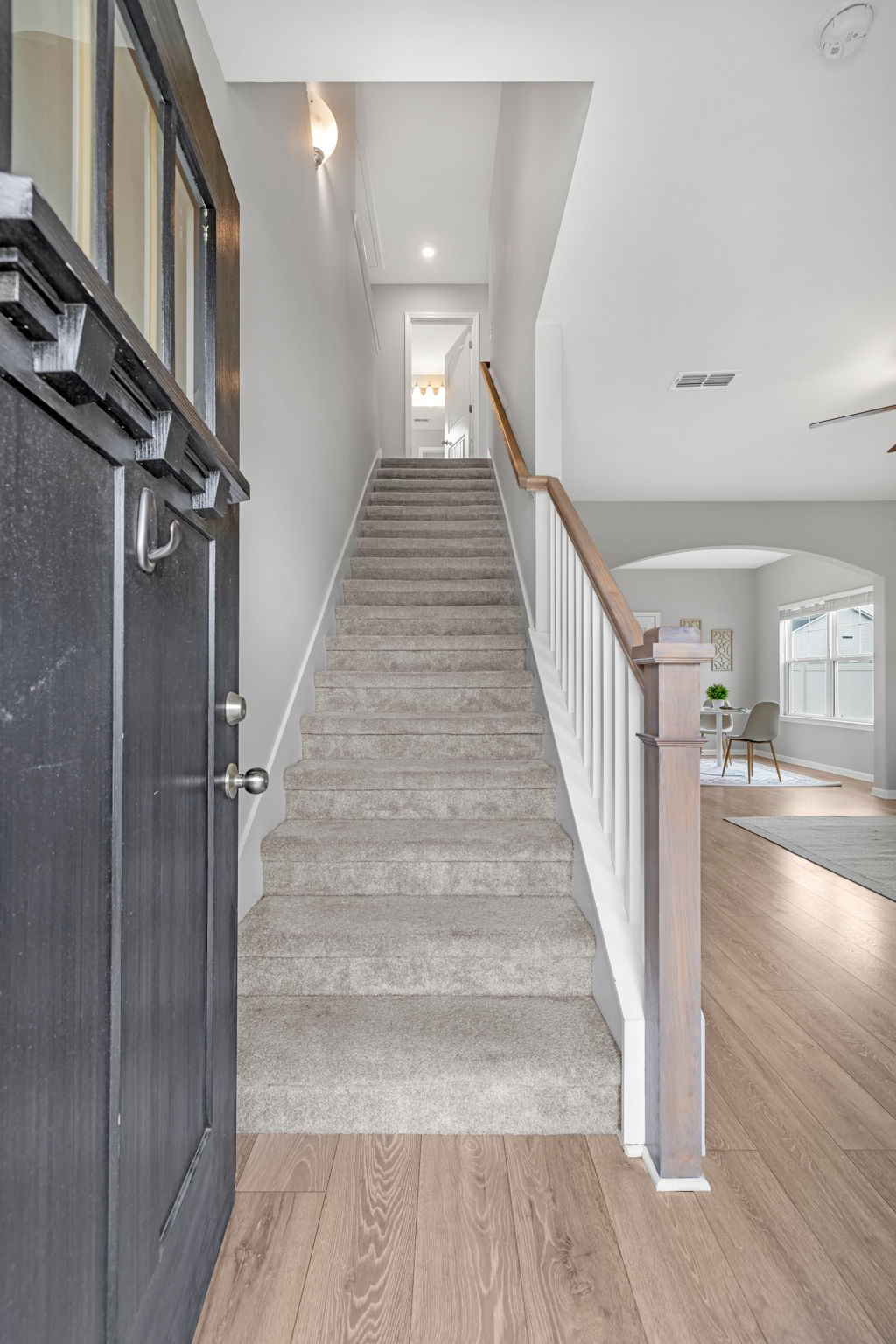312 Turney Lane Spring Hill, TN 37174 - Photo 8 of 52 a view of entryway and hall with wooden floor