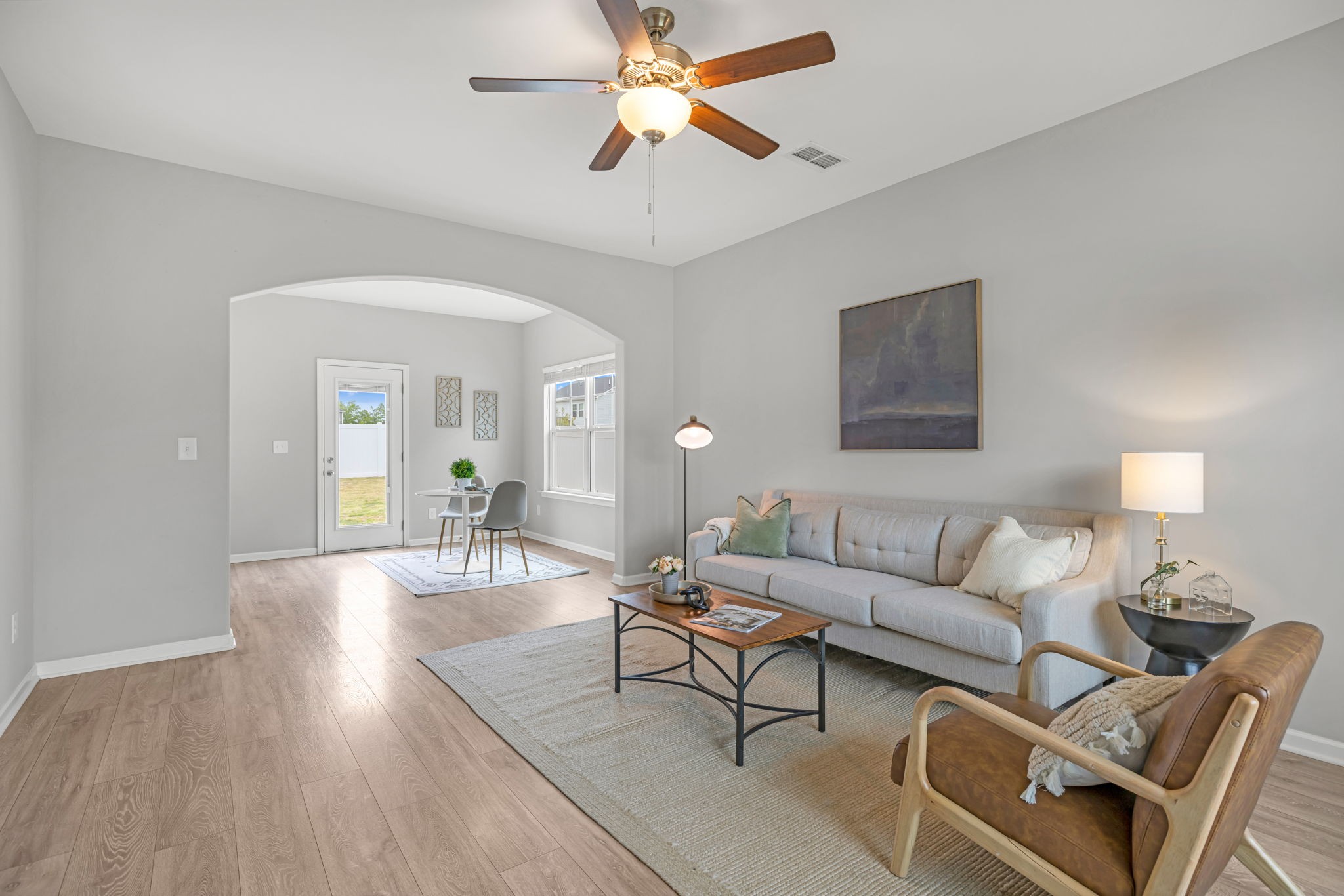 312 Turney Lane Spring Hill, TN 37174 - Photo 10 of 52 a living room with furniture and a wooden floor