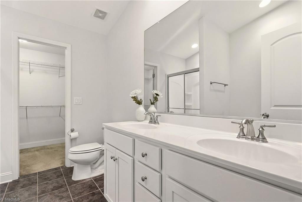 3518 Pebblestone Lane High Point, NC 27265 - Photo 20 of 50 Primary bath with tile floor