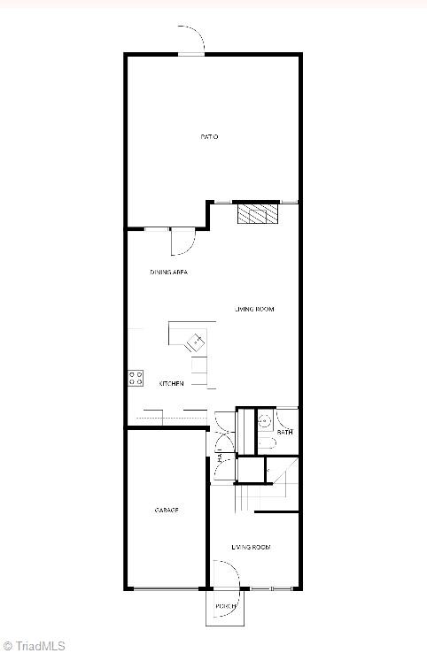 3518 Pebblestone Lane High Point, NC 27265 - Photo 31 of 50 First Floor layout