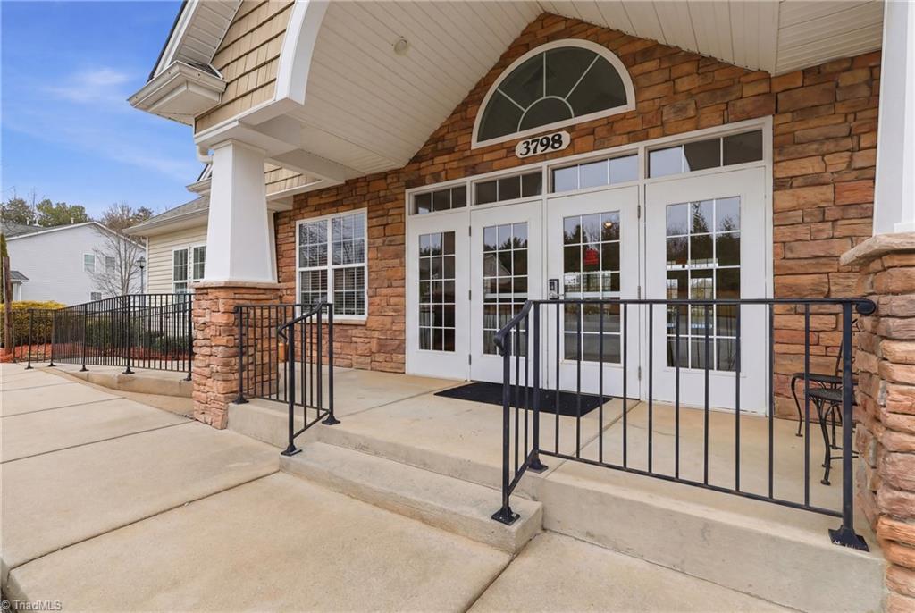 3518 Pebblestone Lane High Point, NC 27265 - Photo 39 of 50 Clubhouse front door