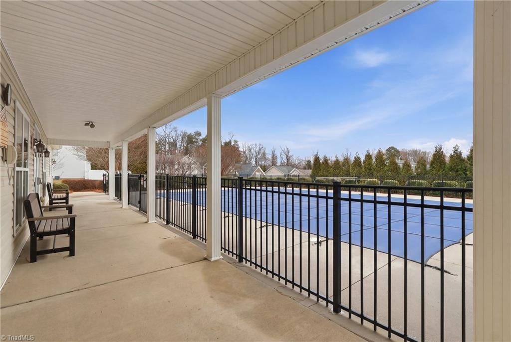3518 Pebblestone Lane High Point, NC 27265 - Photo 47 of 50 Pool (still covered from winter)