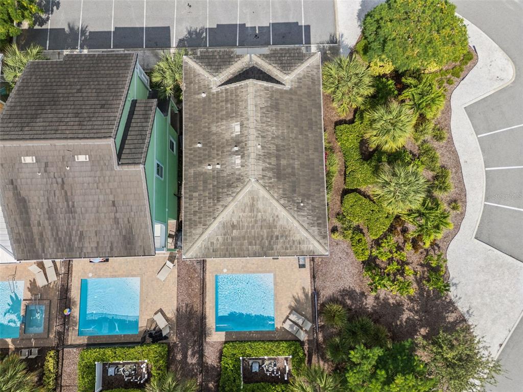 8082 Knee Deep Road Kissimmee, FL 34747 - Photo 27 of 30 an aerial view of a house with a garden