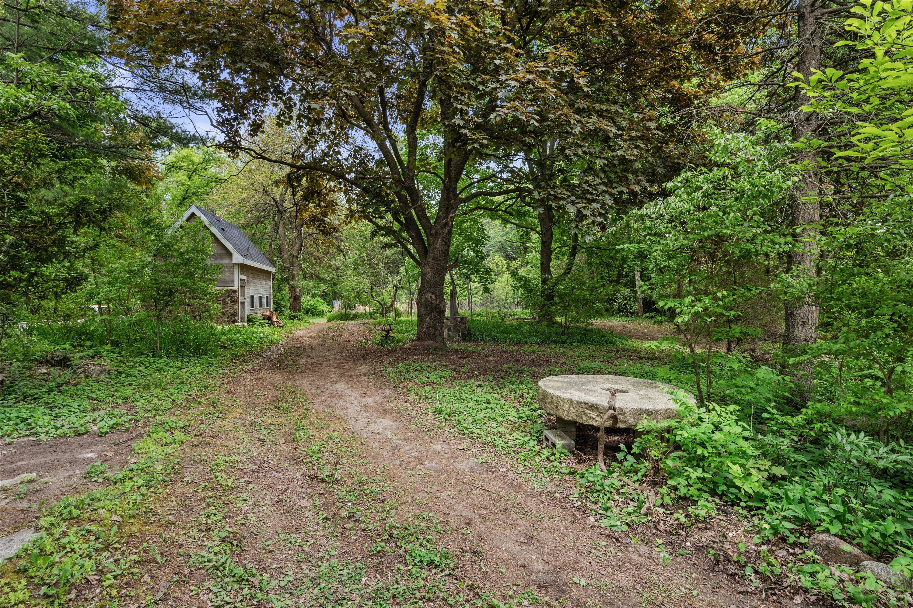 W330-s7098 County Road East Mukwonago, WI 53149 - Photo 47 of 60 Walking/Driving Path + Shed