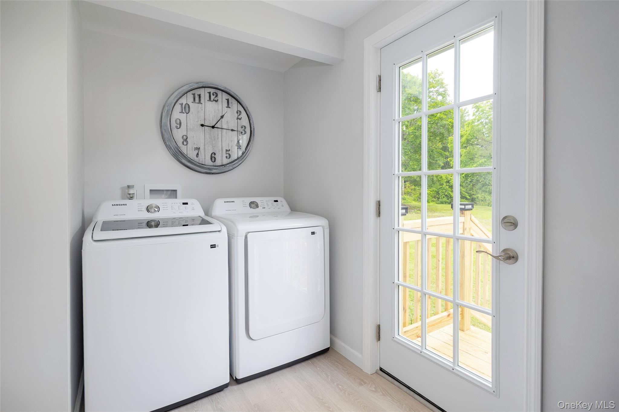 47 Clay Hill Road Tivoli, NY 12583 - Photo 22 of 43 a utility room with dryer and washer