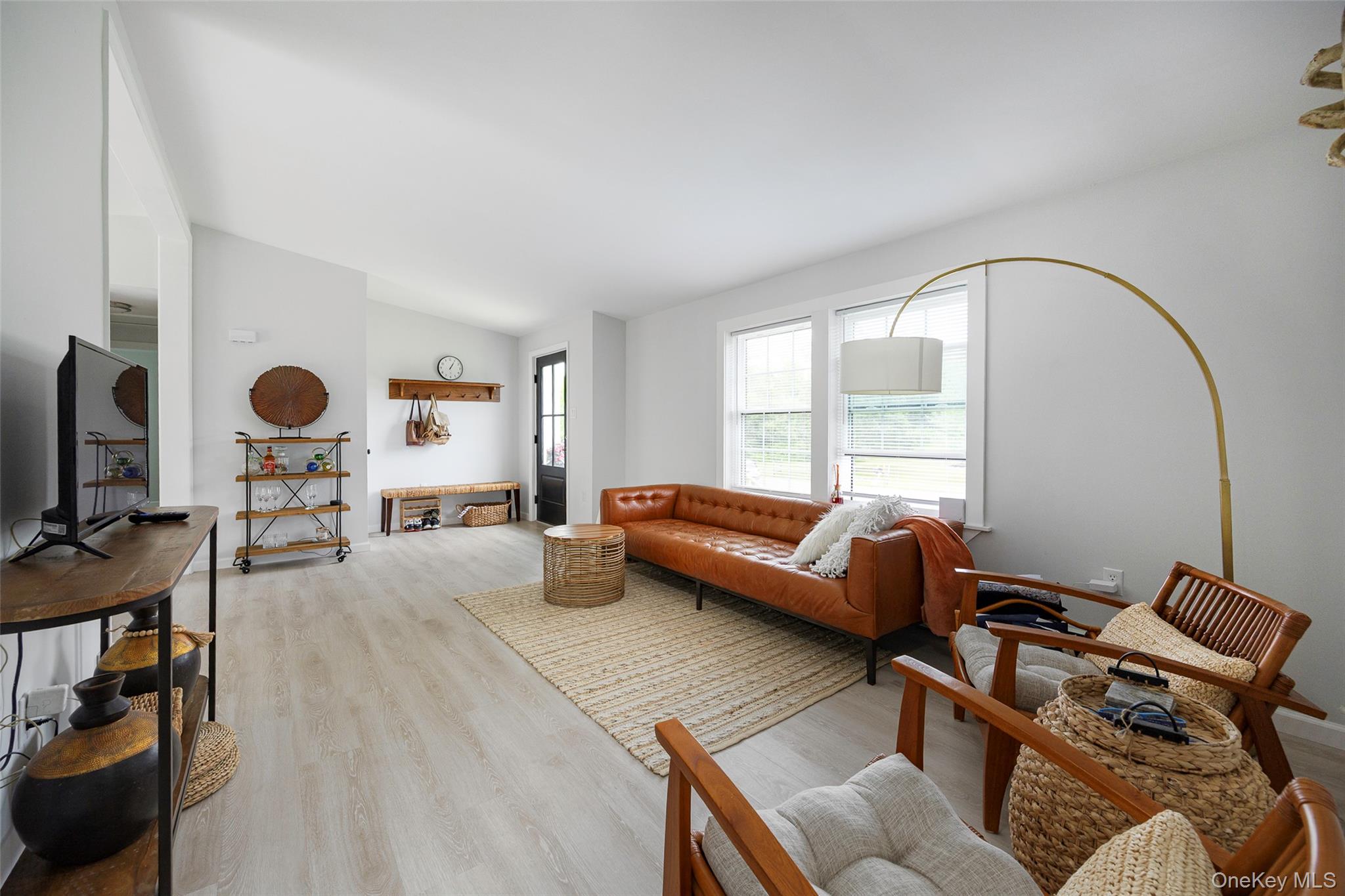 47 Clay Hill Road Tivoli, NY 12583 - Photo 5 of 43 a living room with furniture and a flat screen tv