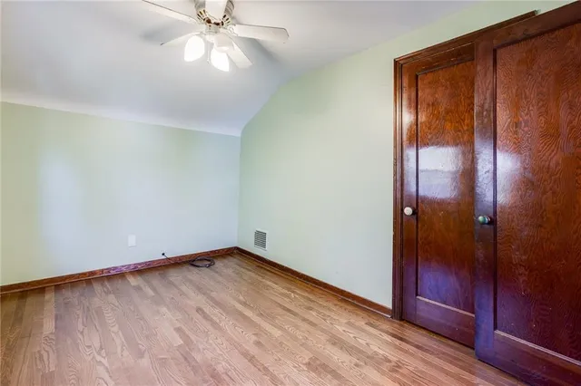 wooden floor in an empty room