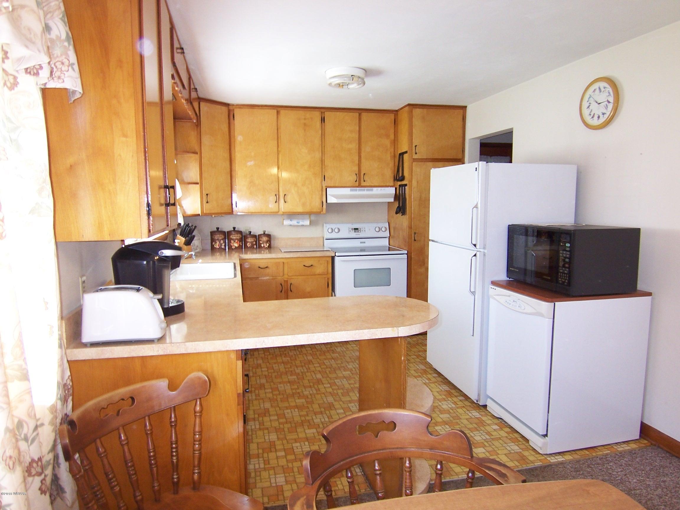 198 Pike Road Howard, PA 16841 - Photo 9 of 31 Kitchen w/ Breakfast Bar