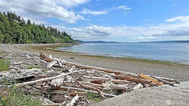 a view of ocean view with beach