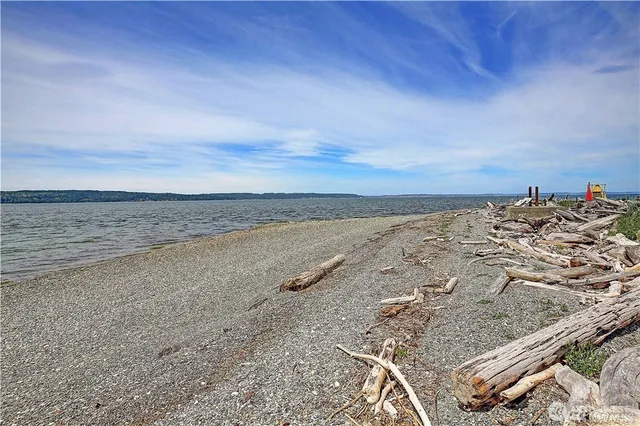 a view of beach and ocean