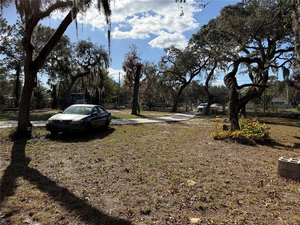 14208 Mayer Avenue Hudson, FL 34669 - Photo 20 of 29 a view of yard with car parked