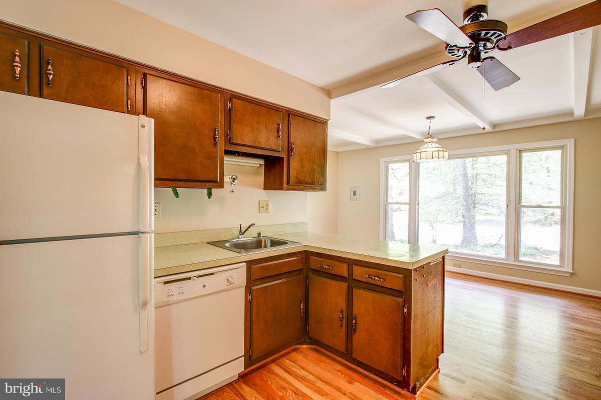 2409 Myrtle Lane Reston, VA 20191 - Photo 6 of 30 Kitchen has lots of light from wall of windows!