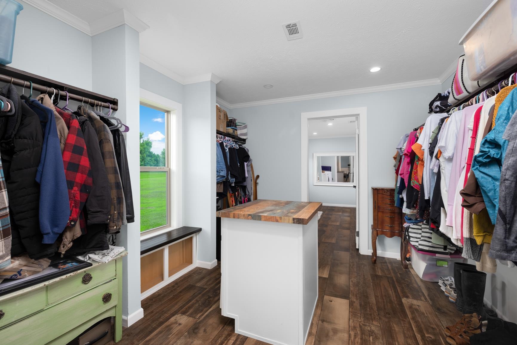 4044 Beaver Creek Road Mason, TN 38049 - Photo 19 of 36 Walk in closet with dark wood-style floors