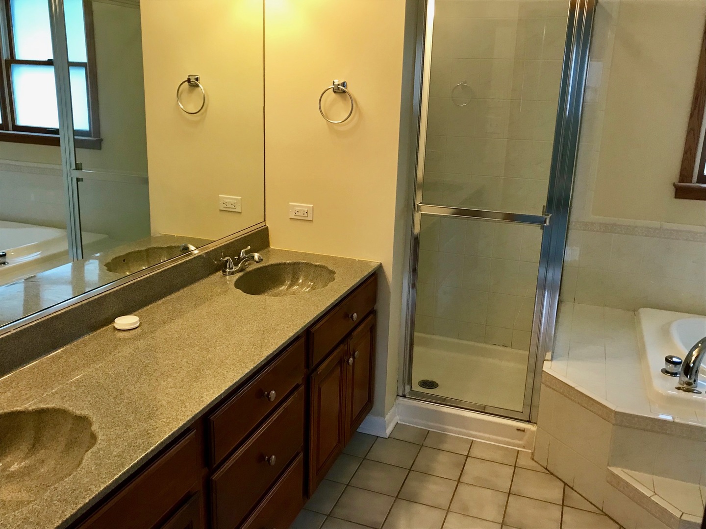 1223 Evergreen Road Homewood, IL 60430 - Photo 22 of 34 a bathroom with a sink and a mirror