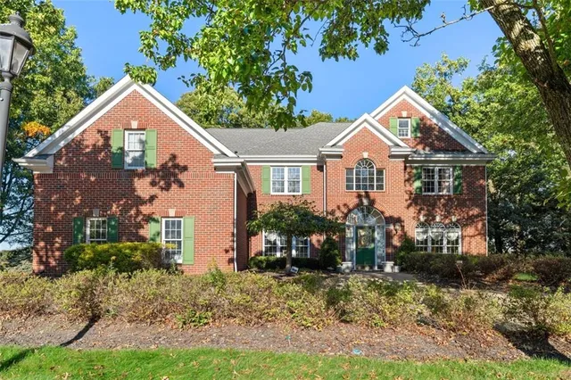 front view of house with a yard