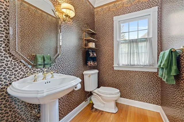 a bathroom with a sink and a toilet