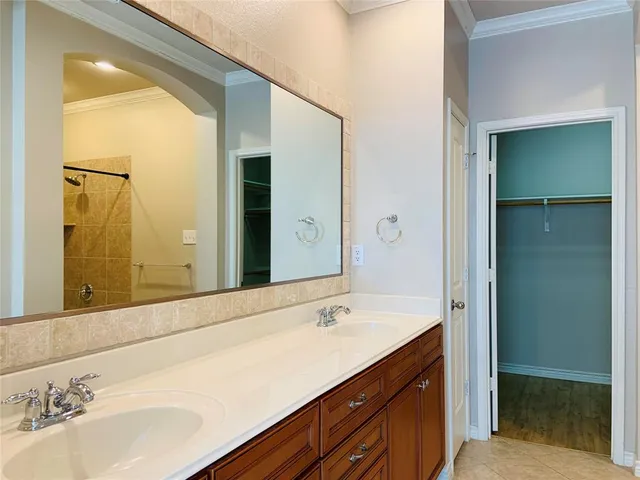 a bathroom with a sink and a bathtub