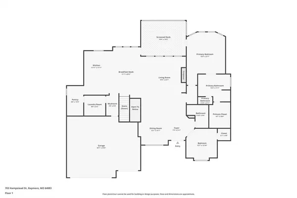 $998,900 | 703 Hampstead Drive, Raymore, MO 64083