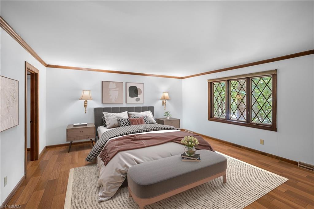 304 Cascade Drive High Point, NC 27265 - Photo 19 of 46 Virtually Staged Rendering With Updated Flooring To Show Homes Amazing Potential