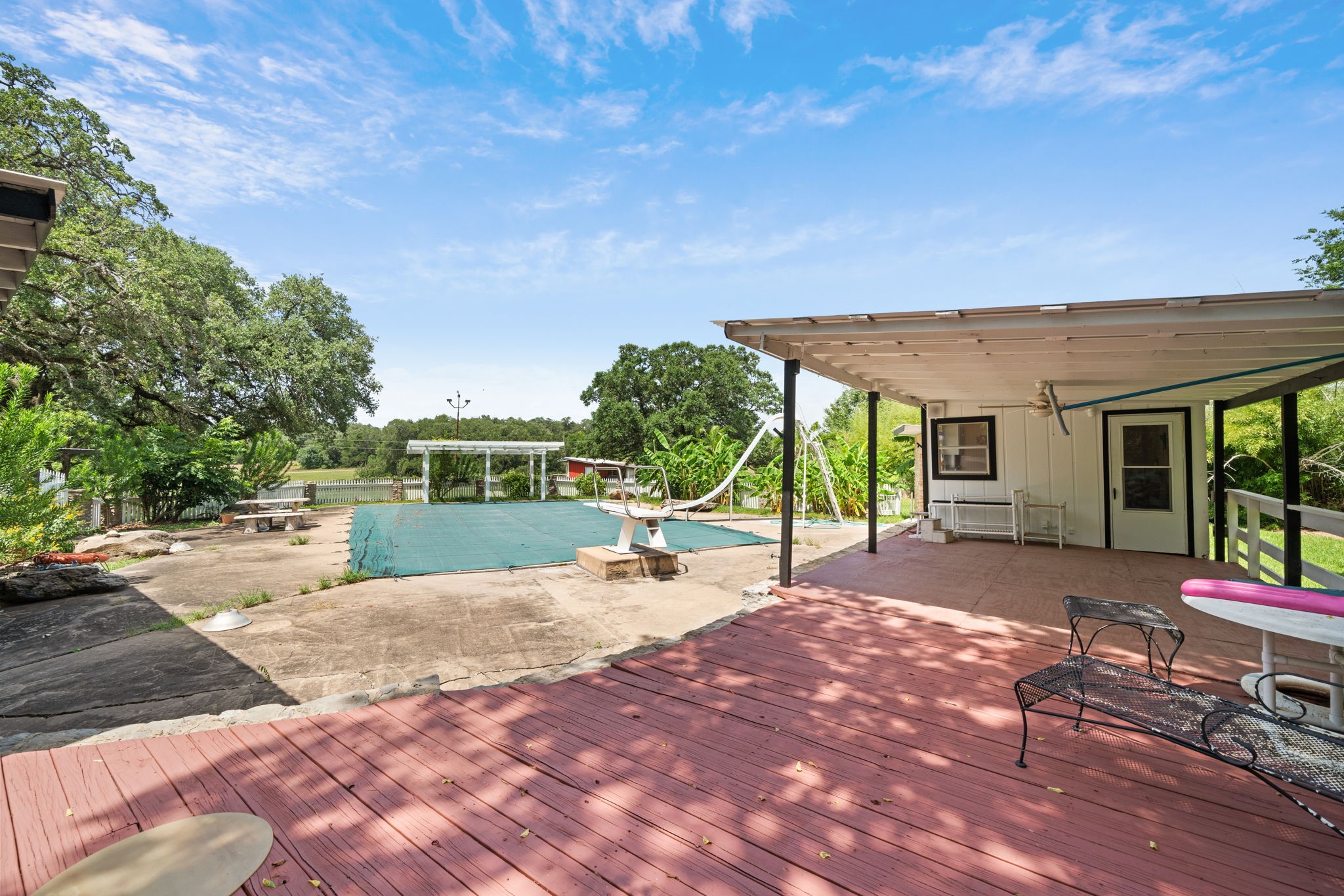 3541 Highway 159 La Grange, TX 78945 - Photo 35 of 45 The backyard includes a pool area.