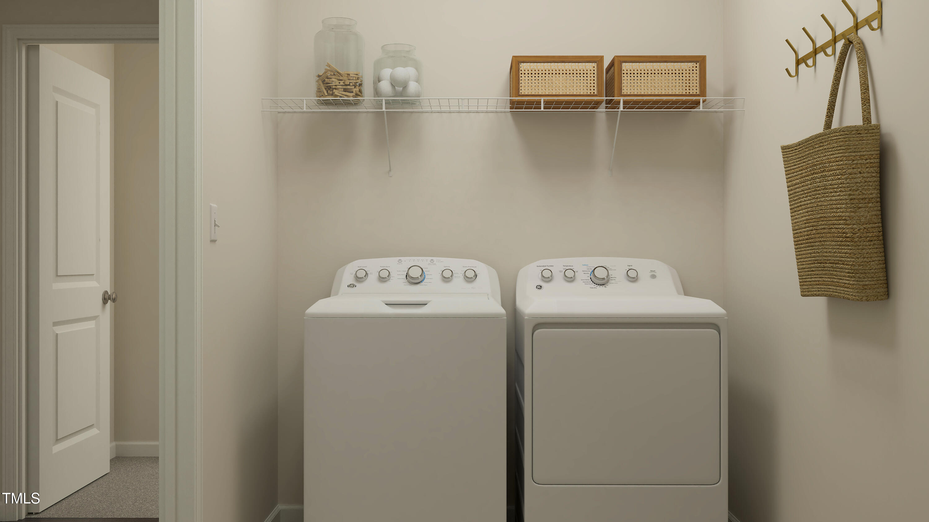 215 Digging Time Avenue Princeton, NC 27569 - Photo 21 of 22 a utility room with dryer and washer