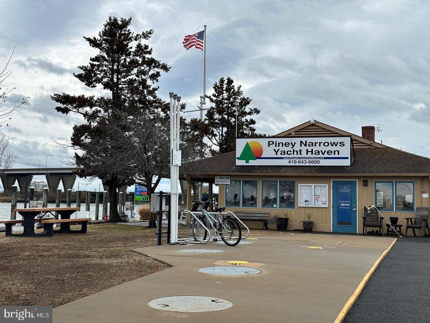 5 Piney Narrows Road Chester, MD 21619 - Photo 14 of 22 a sign board with buildings in the background