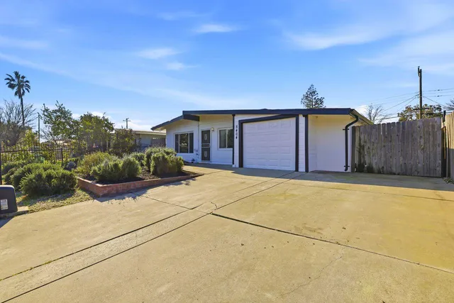 a view of a house with a outdoor space