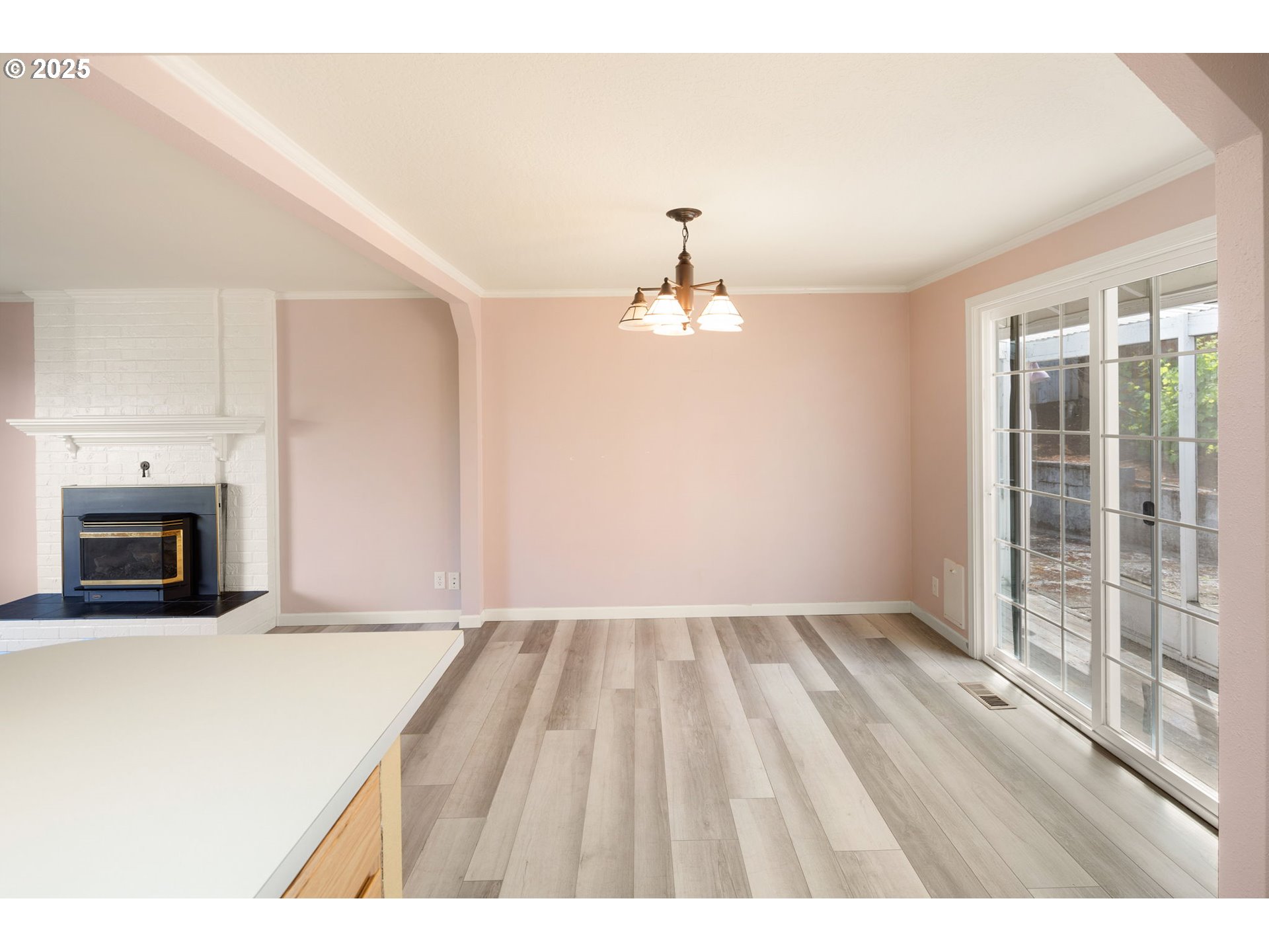 2730 Malibu Way Eugene, OR 97405 - Photo 15 of 47 a view of an empty room with a fireplace