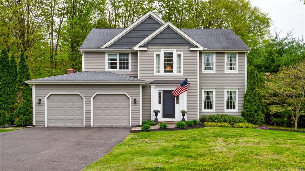 1 Thompson Hill Road Canton, CT 06019 - Photo 1 of 1 Welcome Home to 1 Thompson Hill Rd, Canton. Pride of ownership shines throughout this Custom Built Colonial with upgrades galore..absolutely Beautiful inside and out!