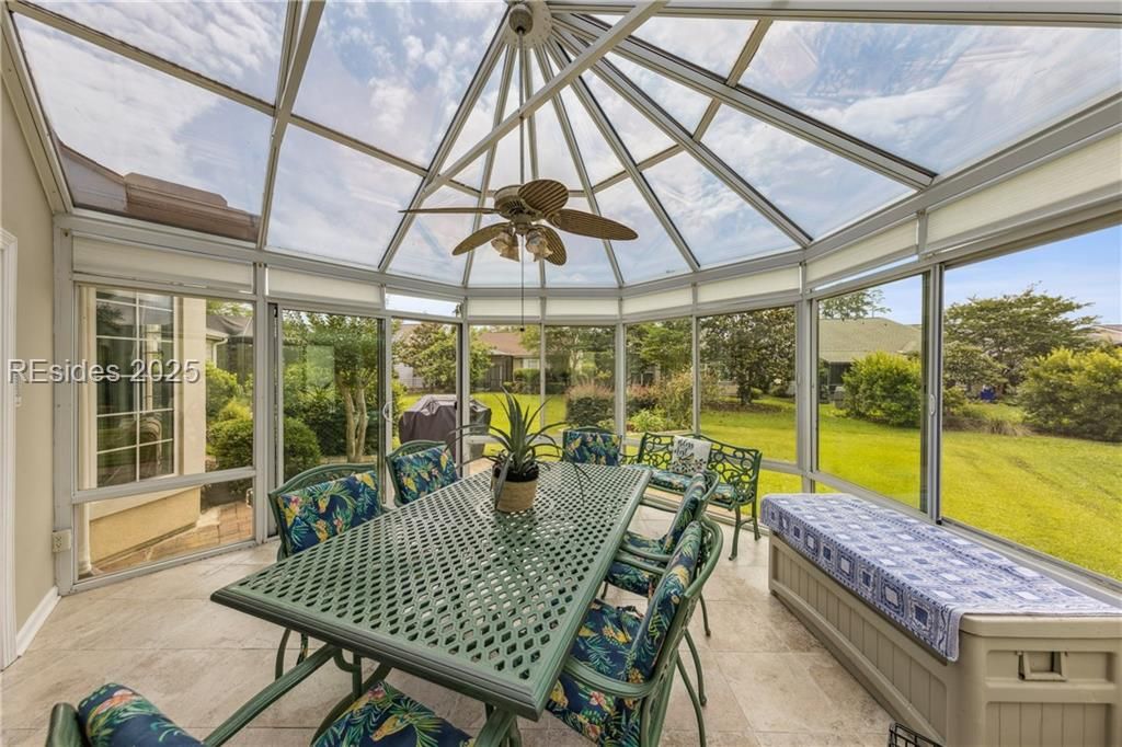 150 Lazy Daisy Drive Bluffton, SC 29909 - Photo 20 of 25 Atrium heated/AC tiled! Great views! Entertain yea
