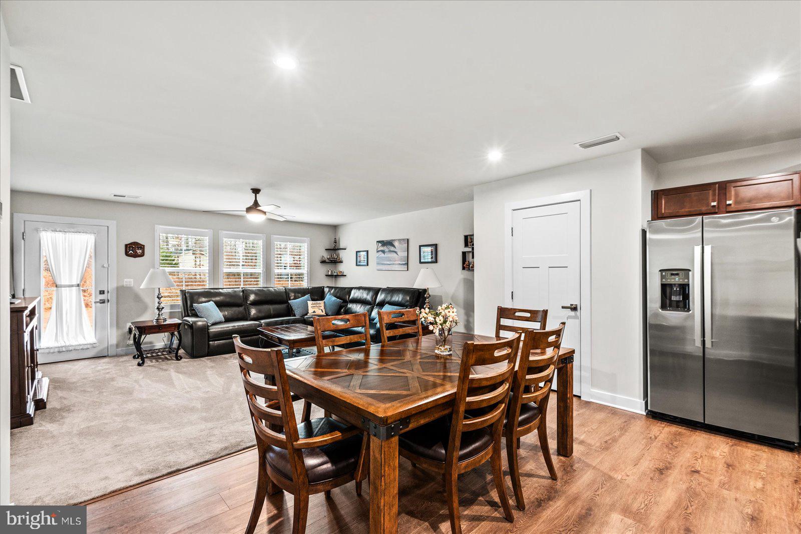 35150 Daisy Way Locust Grove, VA 22508 - Photo 10 of 34 Dining area & pantry-side x side refrigerator
