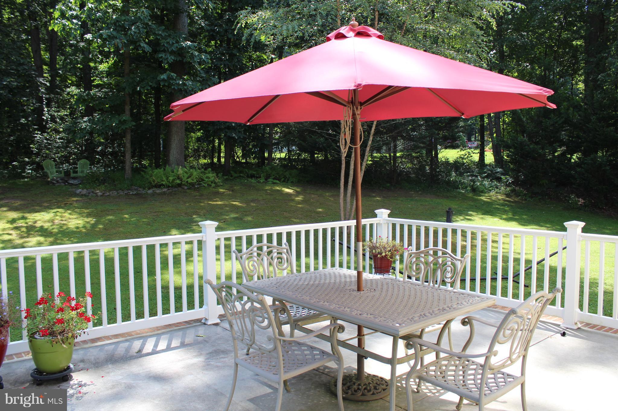5111 Grave Run Road Manchester, MD 21102 - Photo 29 of 30 Large Deck with Wooded View