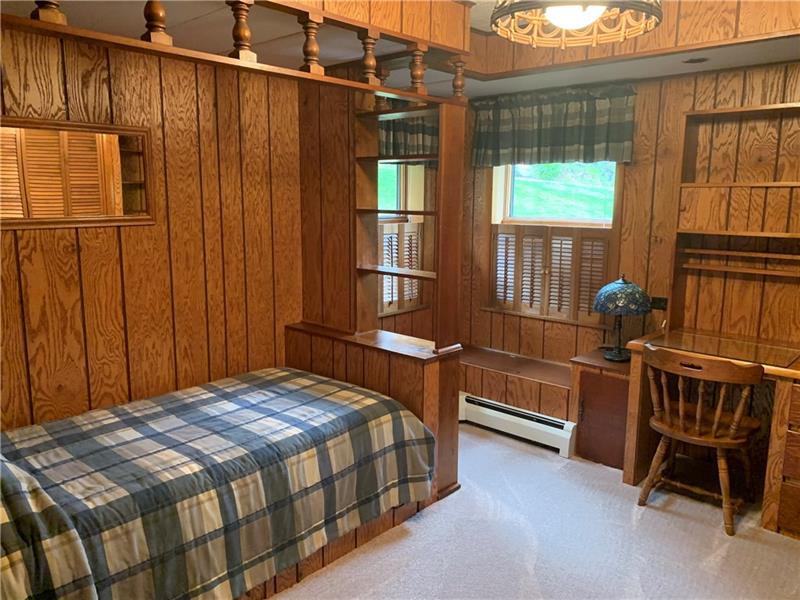 604 Browntown Road New Stanton, PA 15672 - Photo 18 of 22 Third Bedroom with built in bed/desk and bookshelves