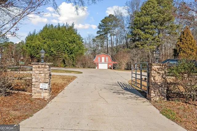 a view of outdoor space with playground and green space