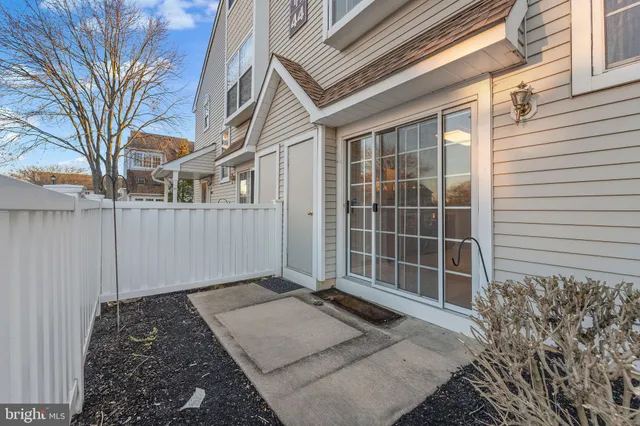 a view of a house with a door