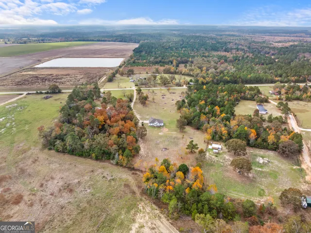 a view of lake with mountain