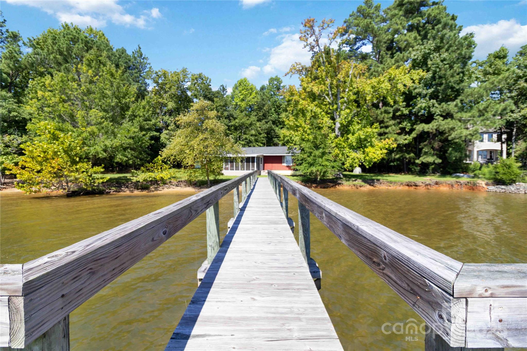 5350 Commodore Place Clover, SC 29710 - Photo 39 of 48 a view of wooden floor with a lake
