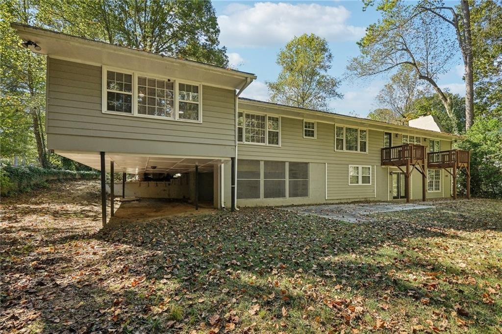 187 Old Timber Road Lawrenceville, GA 30046 - Photo 31 of 32 a front view of a house with a yard
